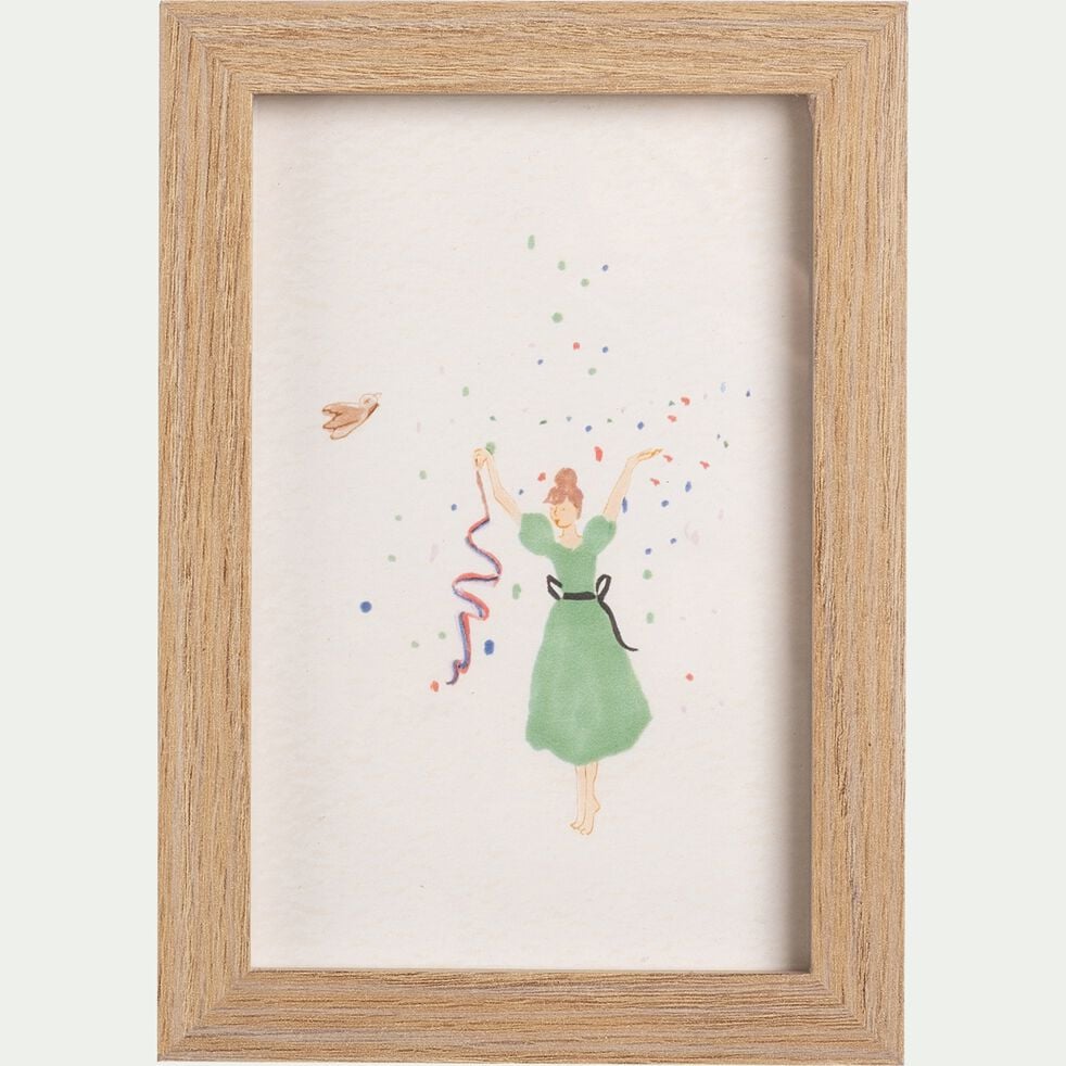 Illustration encadrée