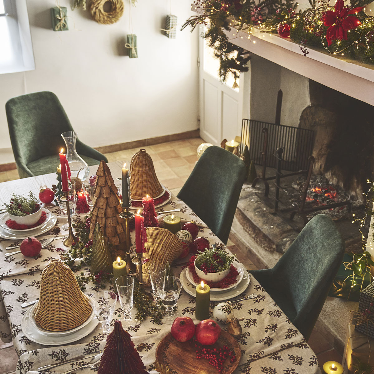vaisselle de Noël Maison française alinea