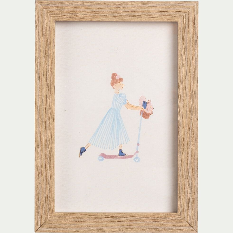 Illustration encadrée