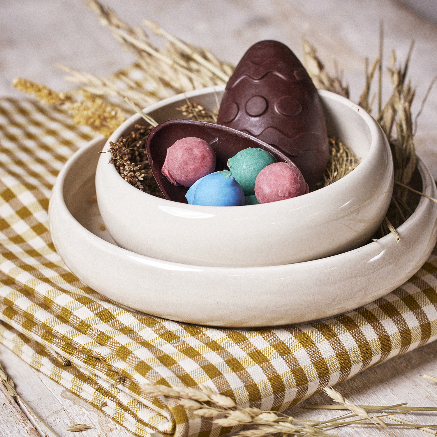 Atelier Oeuf de pâques garni alinea