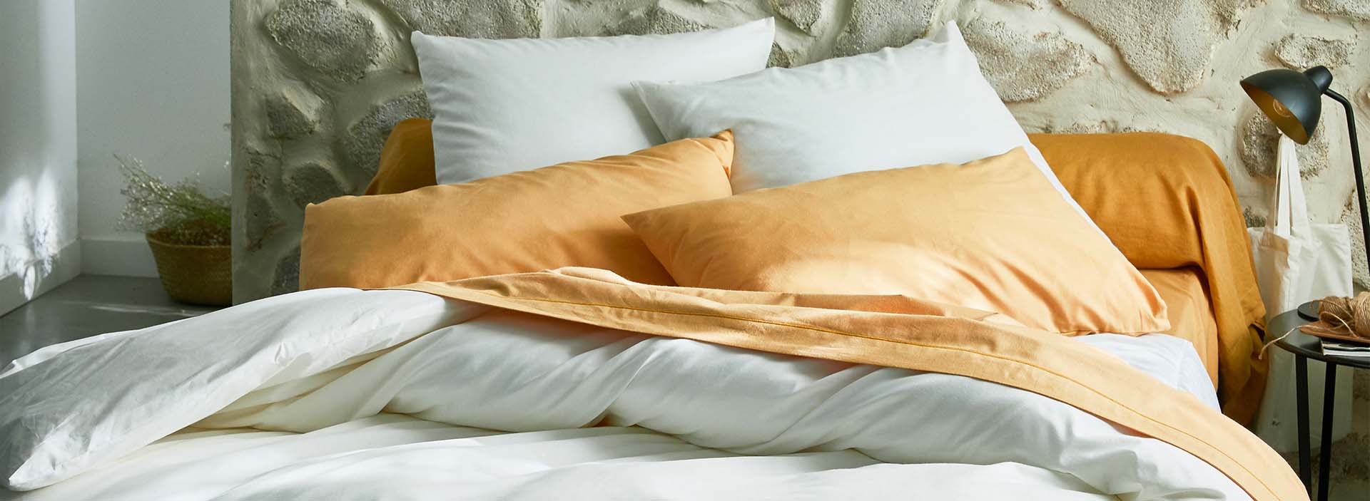 linge de lit coton calanques - alinea.com