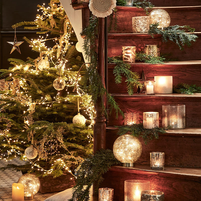 décorer salon noël alinea