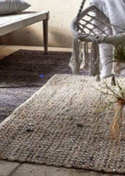 tapis en jute