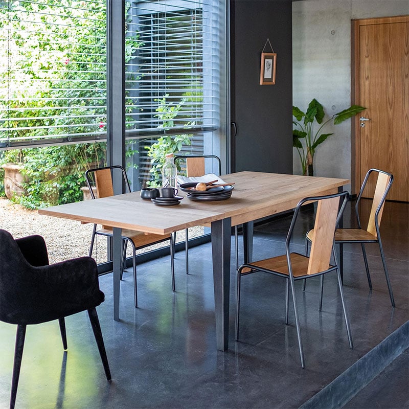 alinea idees déco, choisir chaises pour une décoration naturelle