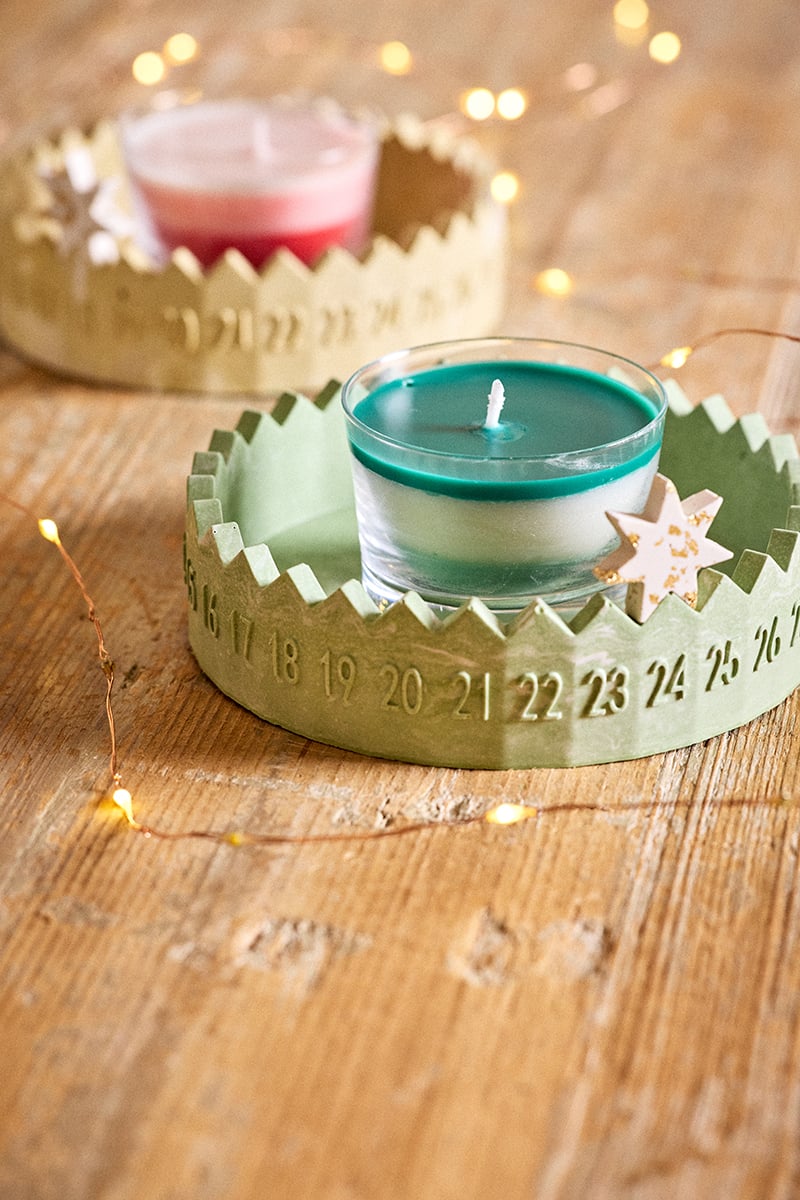 Atelier Calendrier de l'Avent en jesmonite alinea