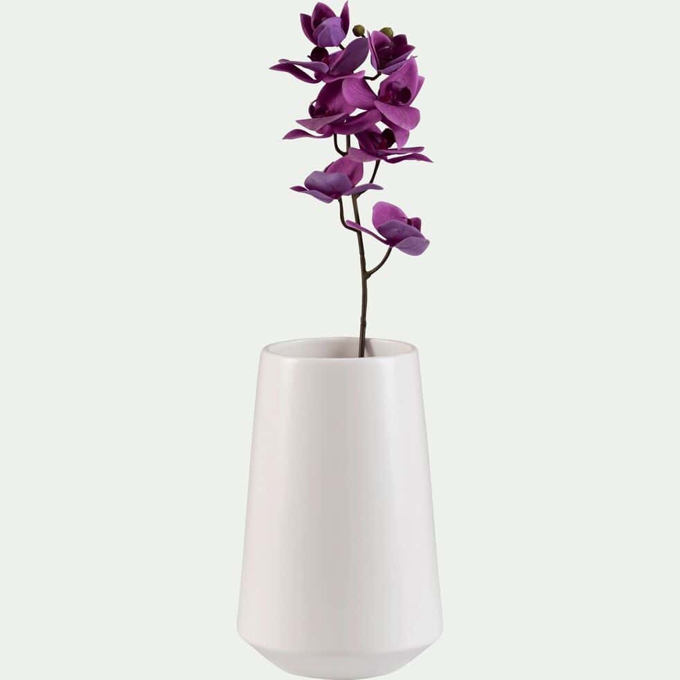 grand vase en céramique - blanc ventoux
