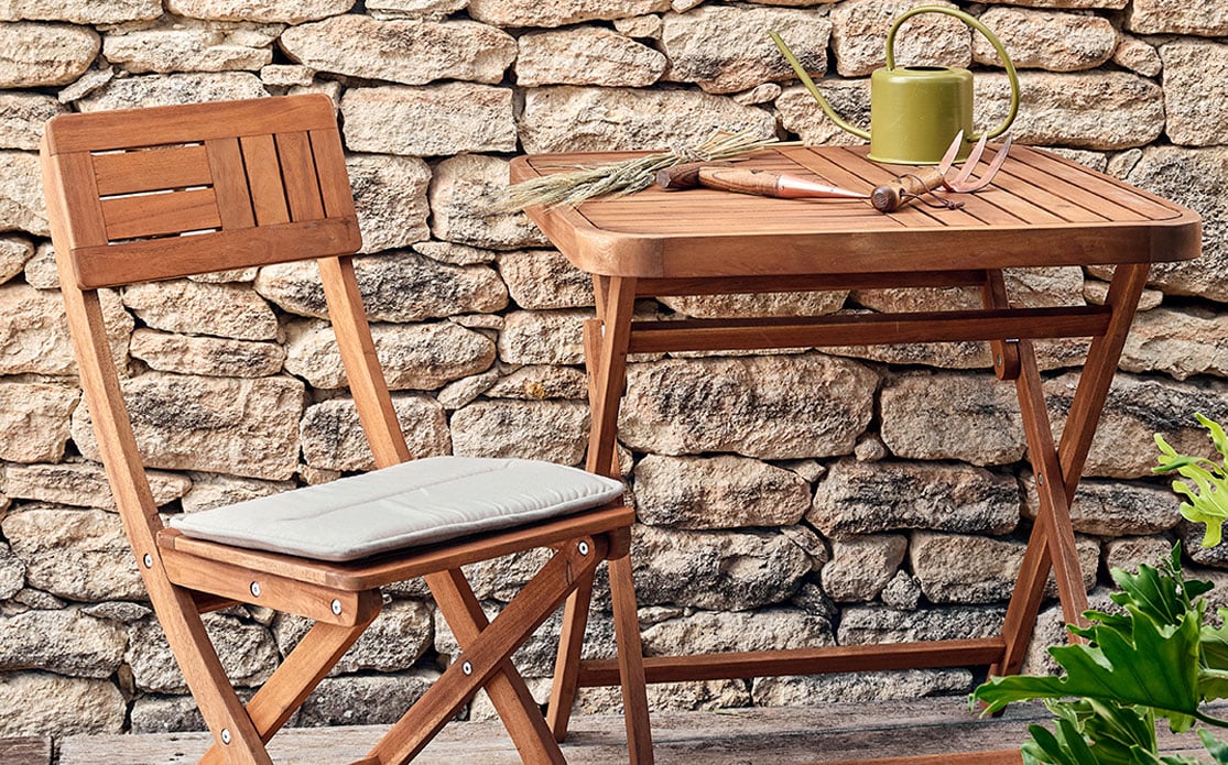 table et chaises pliantes