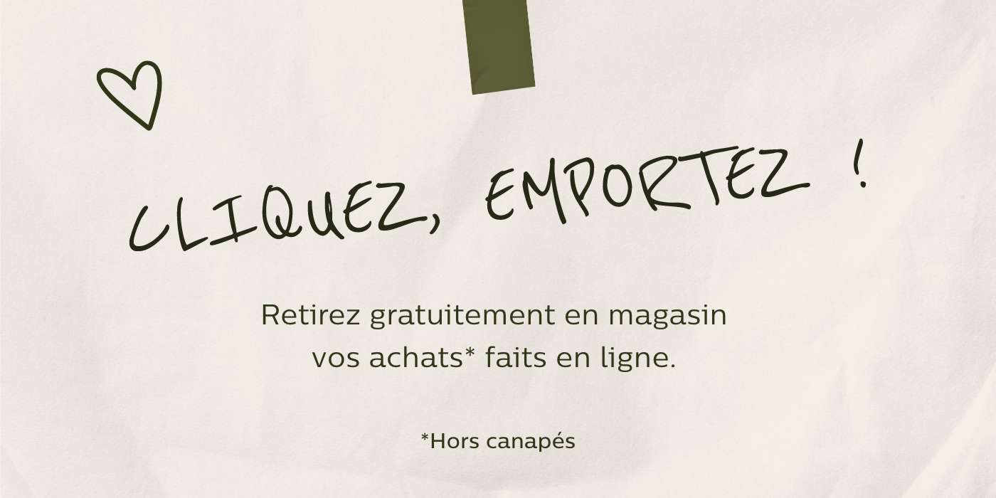 alinea livraison en magasin