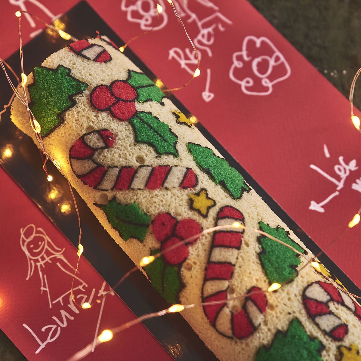 bûche de Noël alinea