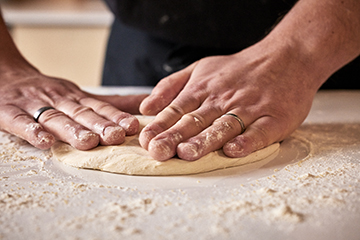 Pizza margherita-ATELIER