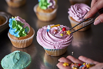 Cupcakes décorés-ATELIER