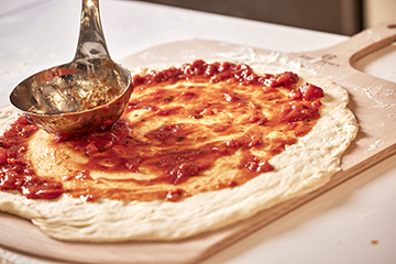Pizza margherita-ATELIER