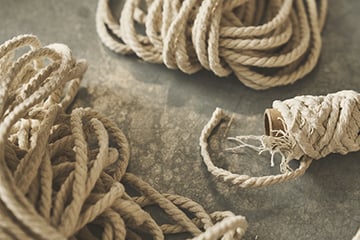 Suspension en macramé-ATELIER