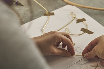 Couronne de fleurs séchées XL-ATELIER