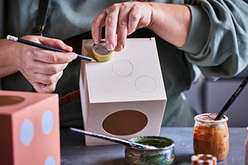 Décoration d'objet en bois-ATELIER