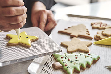 Biscuit de Noël en glaçage royal-ATELIER