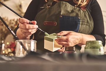 Calendrier de l'Avent en bois-ATELIER
