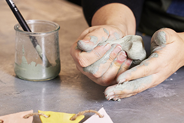 Objet en céramique sans cuisson-ATELIER
