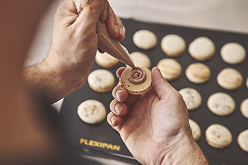 Macarons au foie gras-ATELIER
