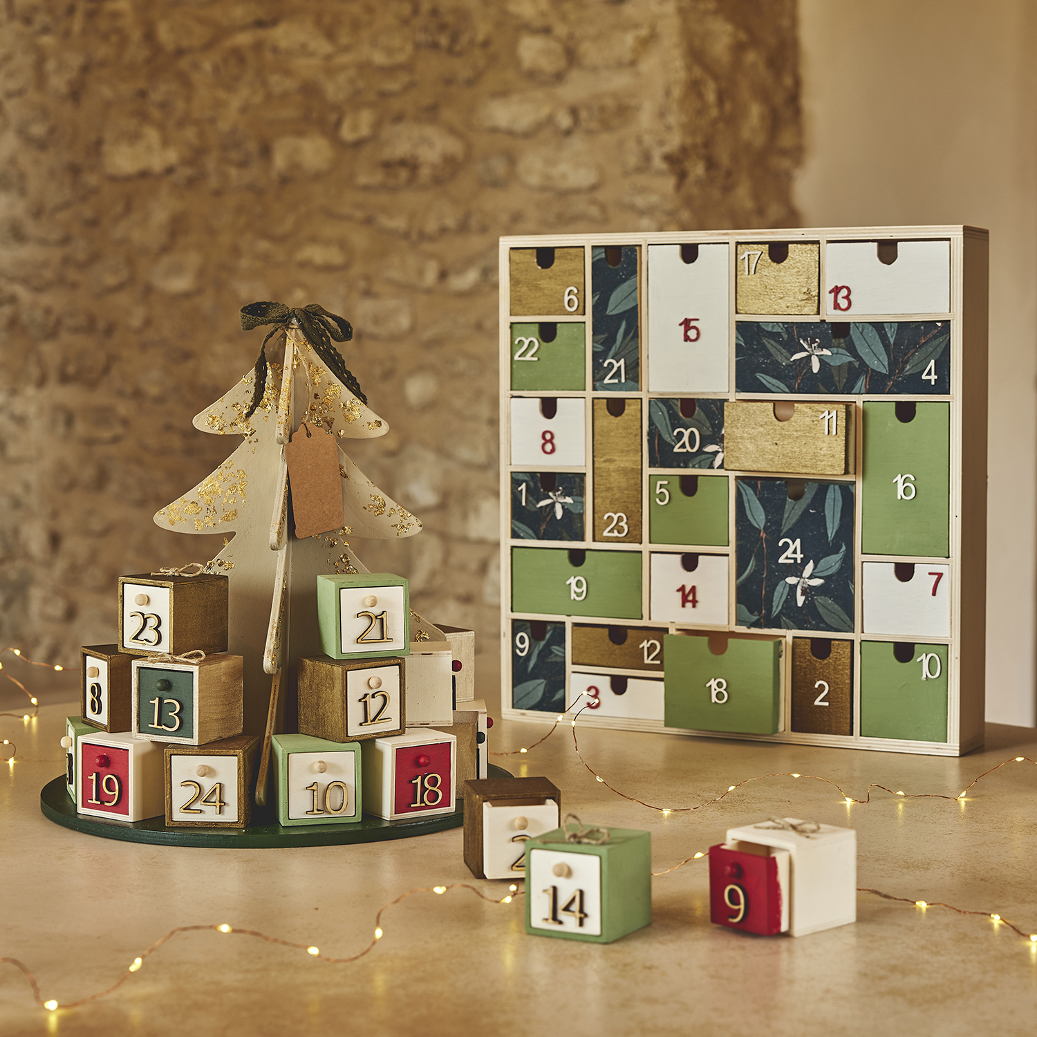 Calendrier de l'Avent en bois-ATELIER Calendrier de l'Avent en bois-ATELIER