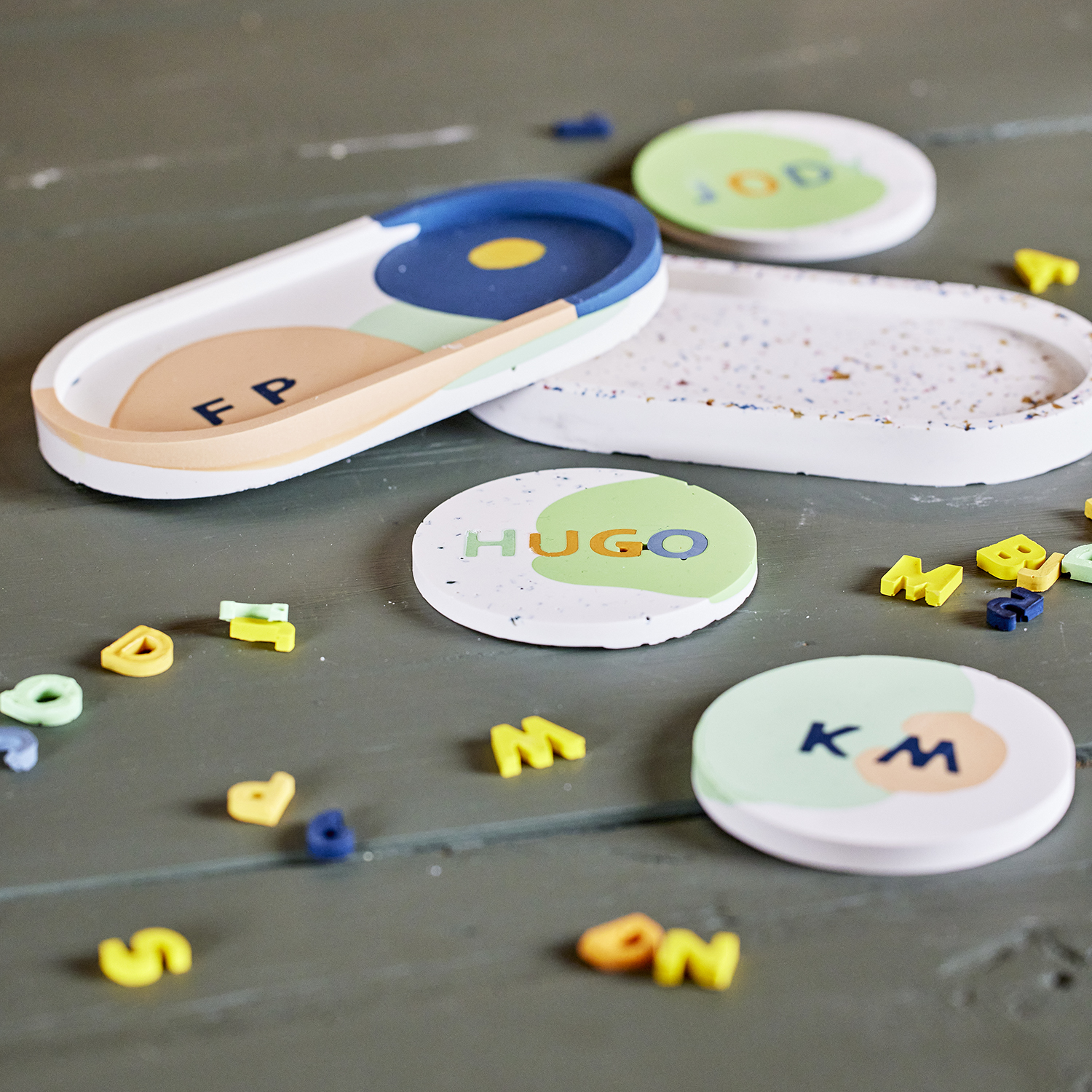 Jesmonite pour enfant-ATELIER Jesmonite pour enfant-ATELIER