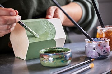 Décoration d'objet en bois-ATELIER