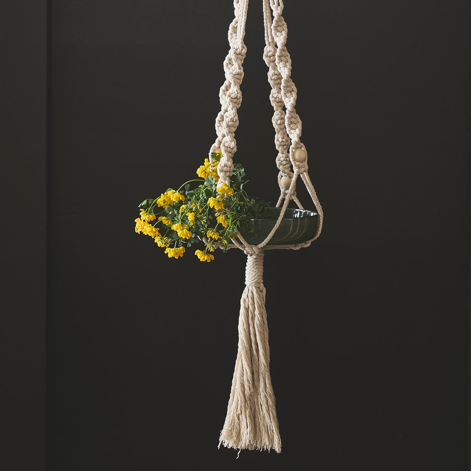Suspension en macramé atelier créatifs alinea Suspension en macramé atelier créatifs alinea