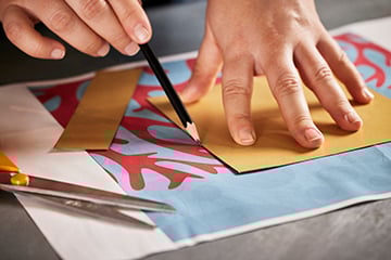 Asie rêvée : Vitrine d'origamis-ATELIER