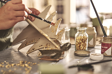 Calendrier de l'Avent en bois-ATELIER