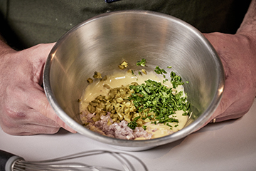 Burger au poulet pané-ATELIER