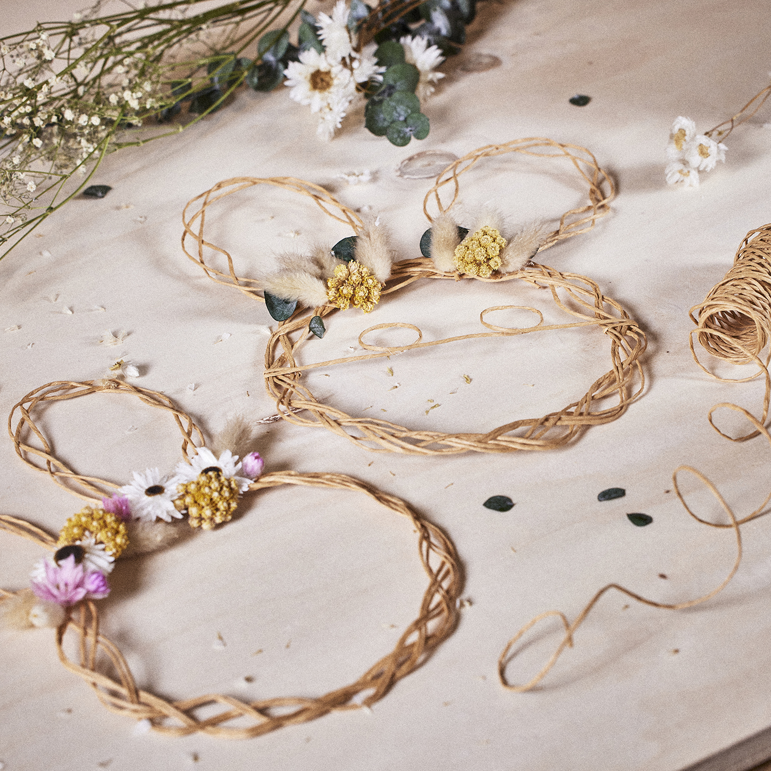 Couronne lapin de Pâques-ATELIER Couronne lapin de Pâques-ATELIER