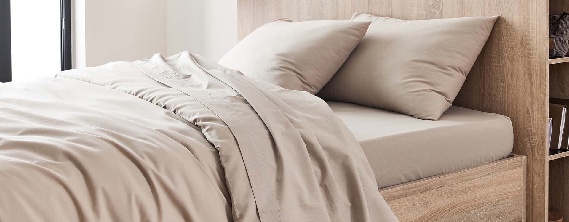 linge de lit en coton