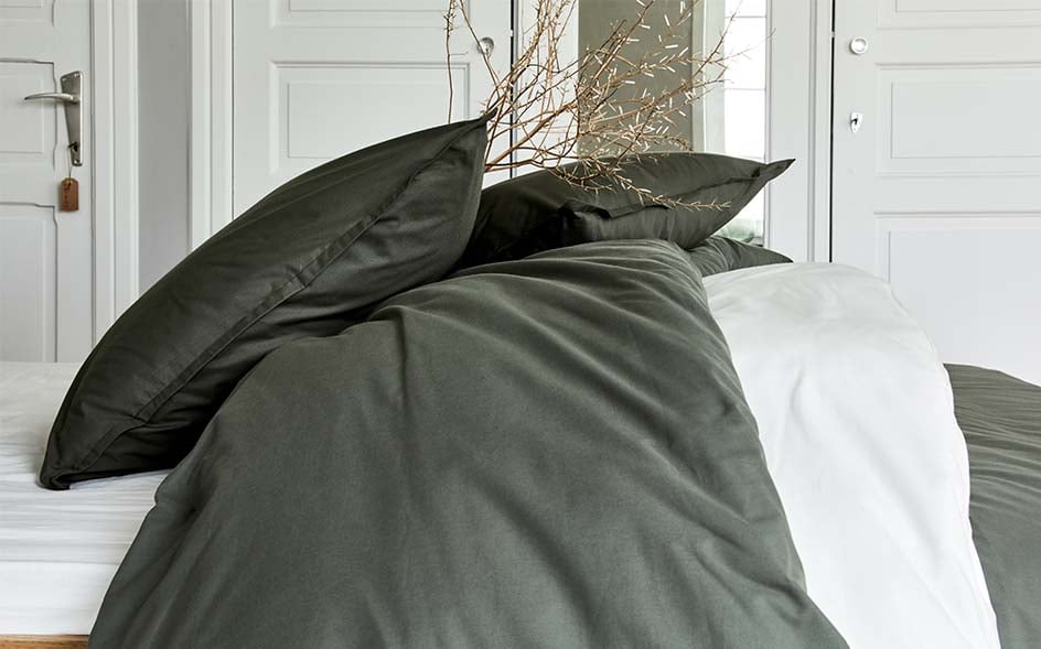 linge de lit percale de coton